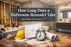 How Long Does a Bathroom Remodel Take (and What Can Delay It)